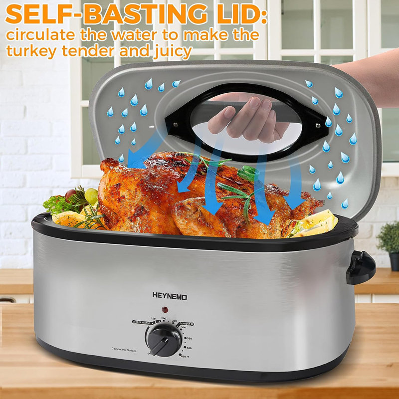 Sunvivi Multi Roaster Oven With Selfbasting Lid & Reviews Wayfair